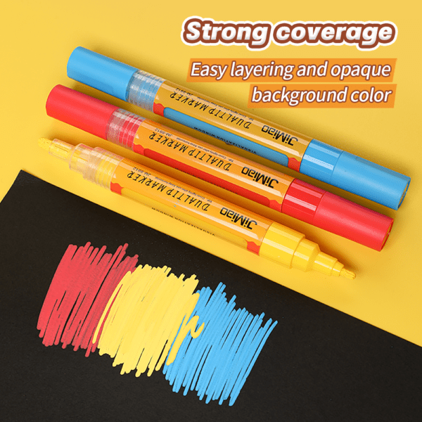 Coloring Marker Opaque Waterproof Pens Set