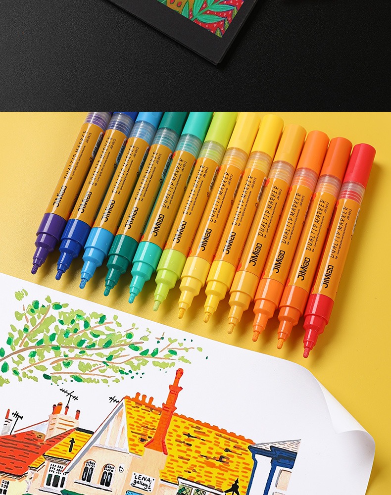 Coloring Marker Opaque Waterproof Pen