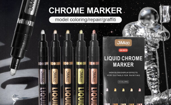 chrome marker-Waterproof Acrylic Markers Set