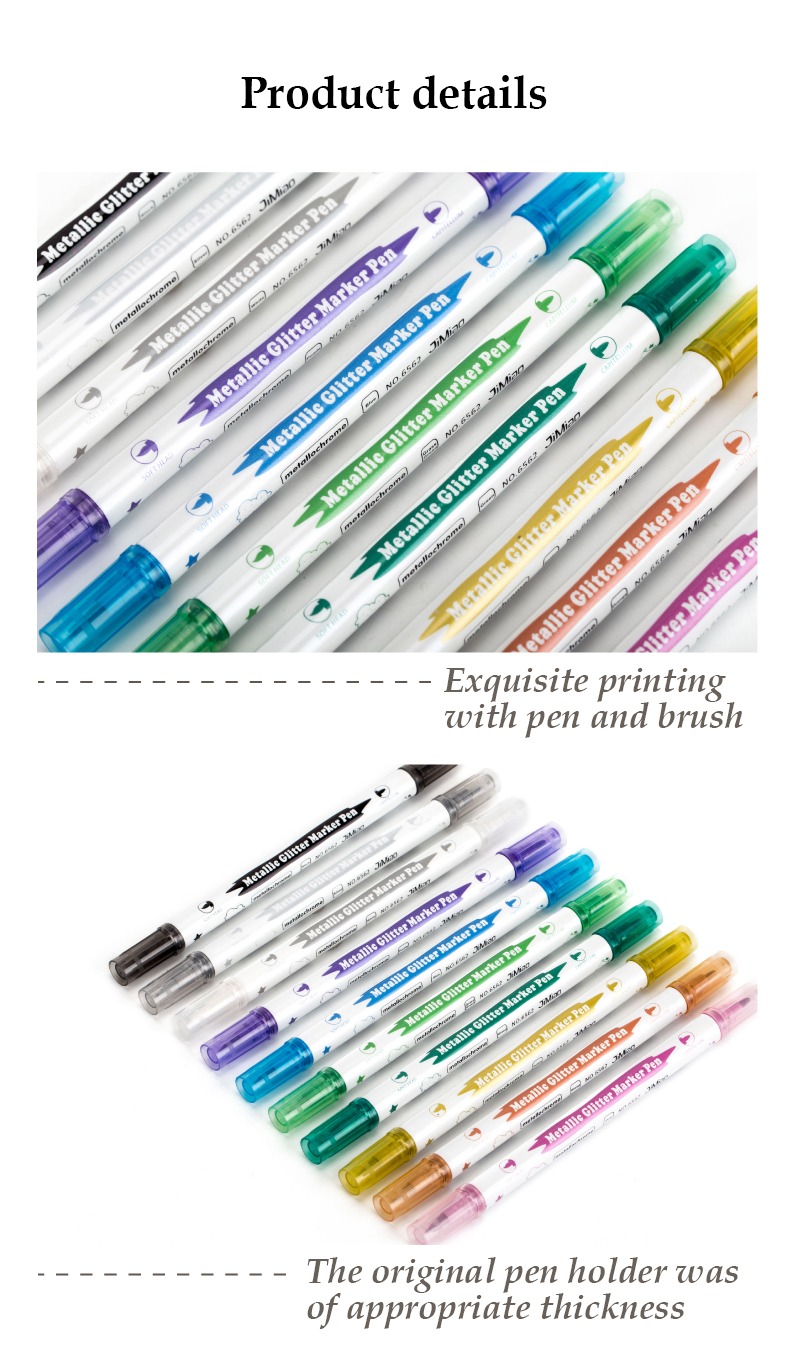 product details-colorful markers set