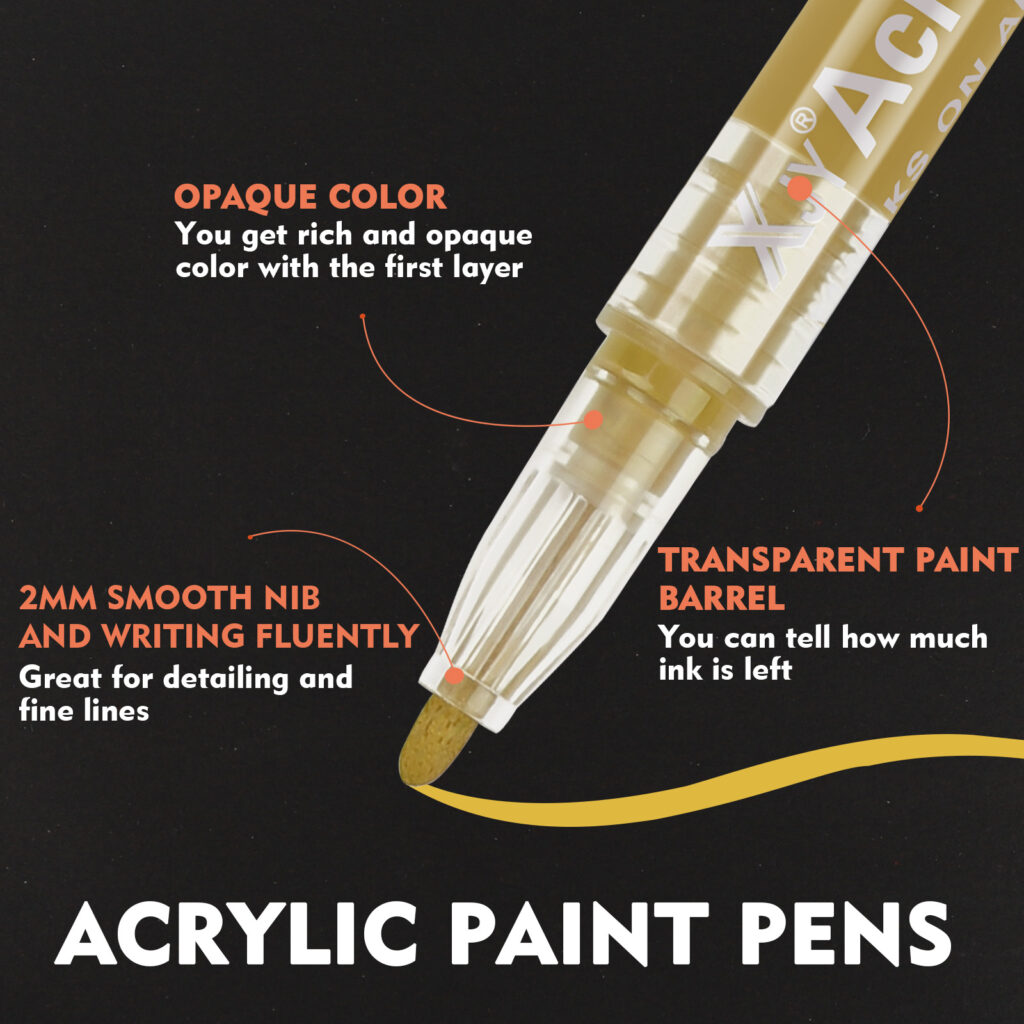 Acrylic Marker Pen Set Model Coloring Pen 