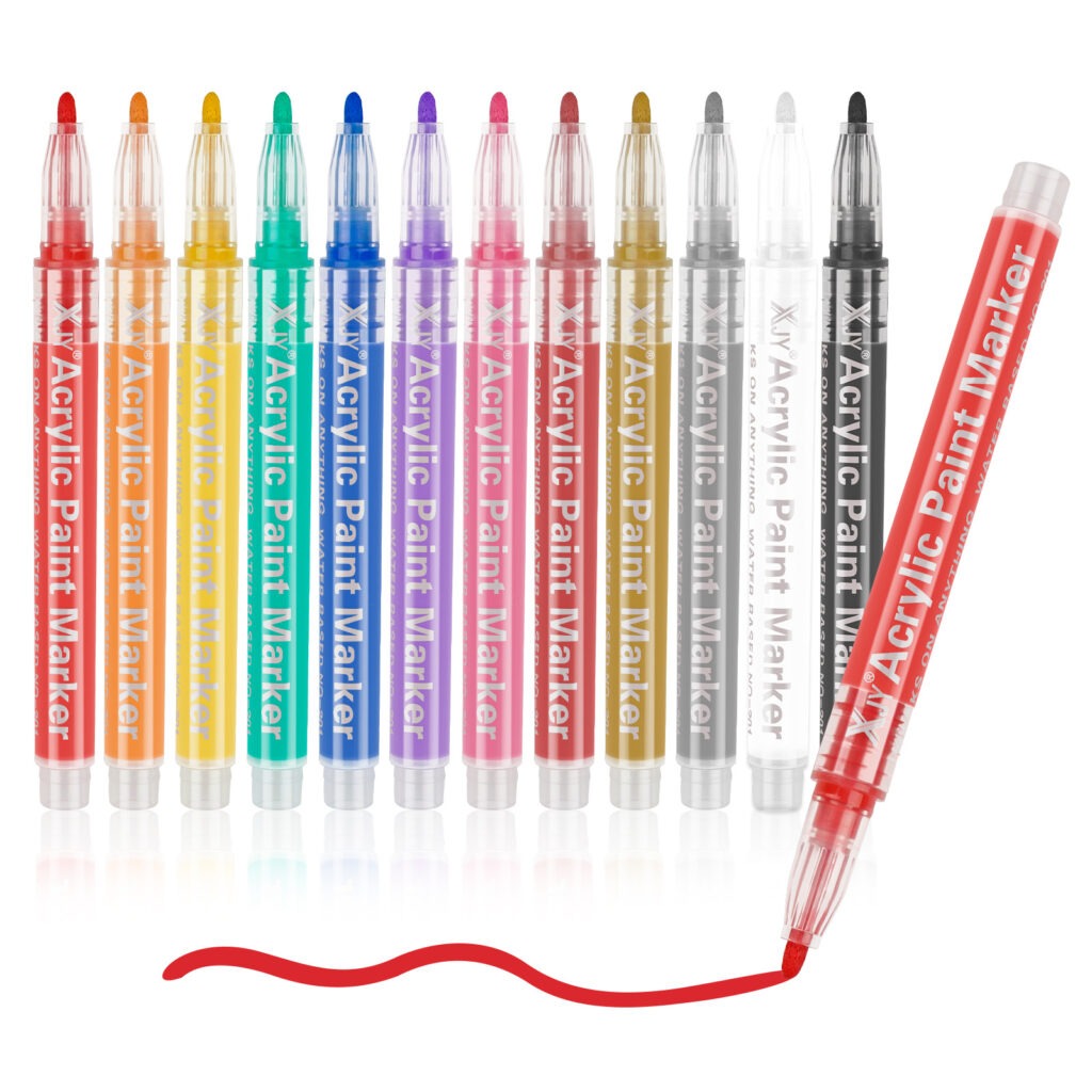 Acrylic Marker Pen Set Model Coloring Pen 